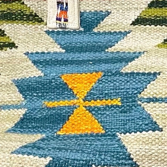 🎉❤️ Large Multicolor Aztec Duffel Weekender Bag - Picture 2 of 4